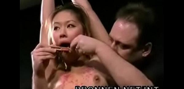  gruesome japanese bdsm and extreme asian tit torture of teen - BRONNEN.NETINT